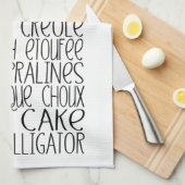 Louisiana Cajun Food Cajun Kitchen Theedoek (Quarter Fold)