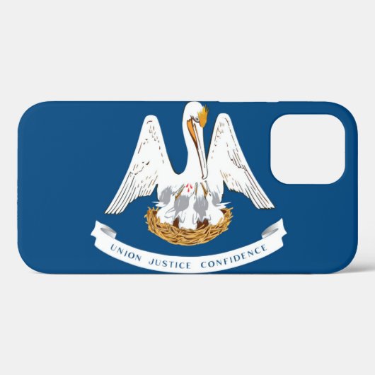 Louisiana Case-Mate iPhone Case (Achterkant (horizontaal))