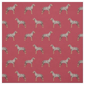 louisiana catahoula leopard red stof (Swatch)