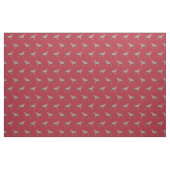 louisiana catahoula leopard red stof (Fat Quarter)