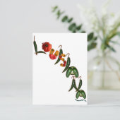 Louisiana Chili Peppers Briefkaart (Staand voorkant)