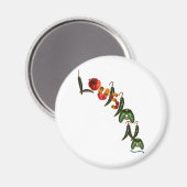 Louisiana Chili Peppers Magneet (Voorkant / Achterkant)
