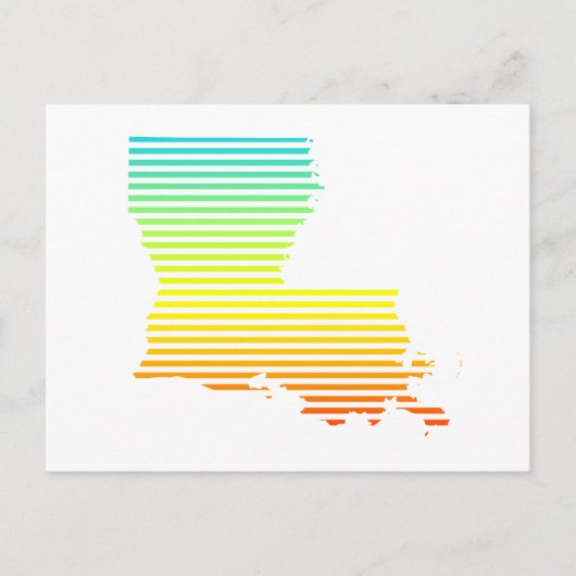 louisiana chill fade briefkaart (Voorkant)