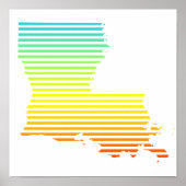 louisiana chill fade poster (Voorkant)