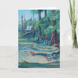 Louisiana Christmas card Kaart