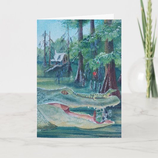 Louisiana Christmas card Kaart (Voorkant)