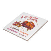 Louisiana Cooking Tegeltje (Zijkant)