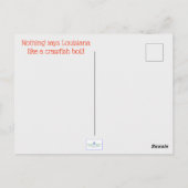 Louisiana Crawfish Boil Briefkaart (Achterkant)