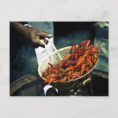 Louisiana Crawfish Briefkaart (Voorkant)
