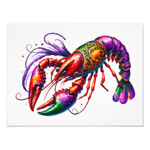 Louisiana Crawfish Foto Afdruk