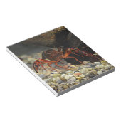 Louisiana Crawfish Notitieblok (Schuin)