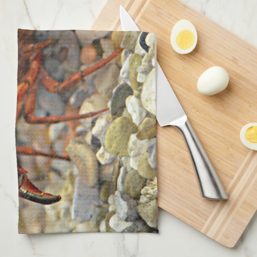 Louisiana Crawfish Theedoek (Quarter Fold)