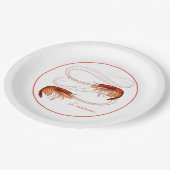 Louisiana Crayfish Papieren Bordje (Gekanteld)