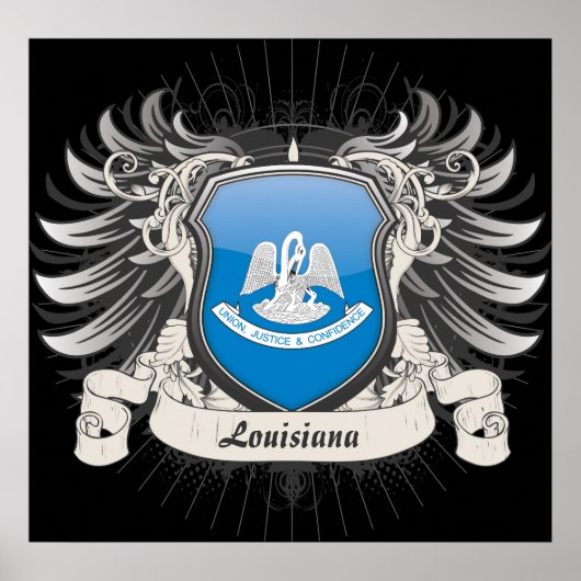 Louisiana Crest Poster (Voorkant)
