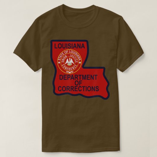Louisiana Department of Corrections  T-shirt (Design voorkant)