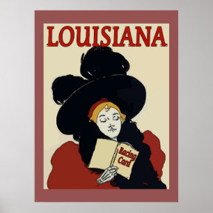 Louisiana Derby Day  Woman Poster
