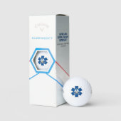 Louisiana EMS Star of Life Golfballen (Verpakking)
