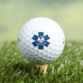 Louisiana EMS Ster van het Leven Golfballen (Insitu Shirt)