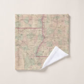 Louisiana en Mississippi Bad Handdoek (Wasdoekje)