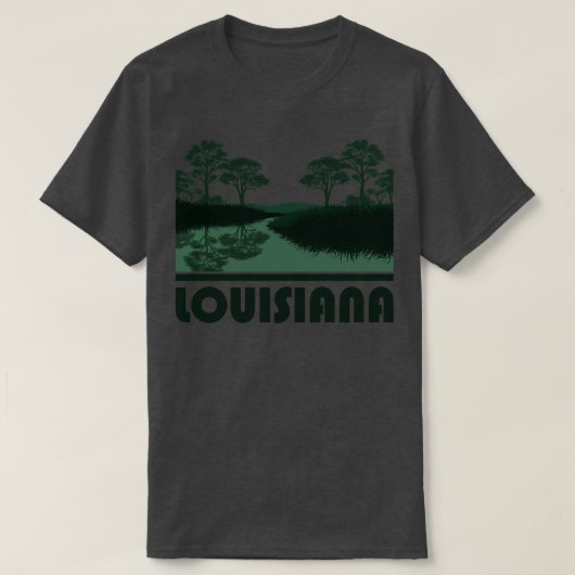 Louisiana en natuur TShirt (Design voorkant)