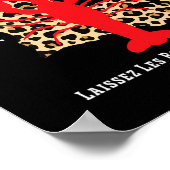 Louisiana Est. 1812 Crawfish Leopard New Orleans Poster (Hoek)