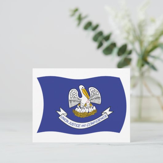 Louisiana Flag Briefkaart (Staand voorkant)
