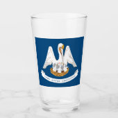 LOUISIANA FLAG GLAS (Voorkant)