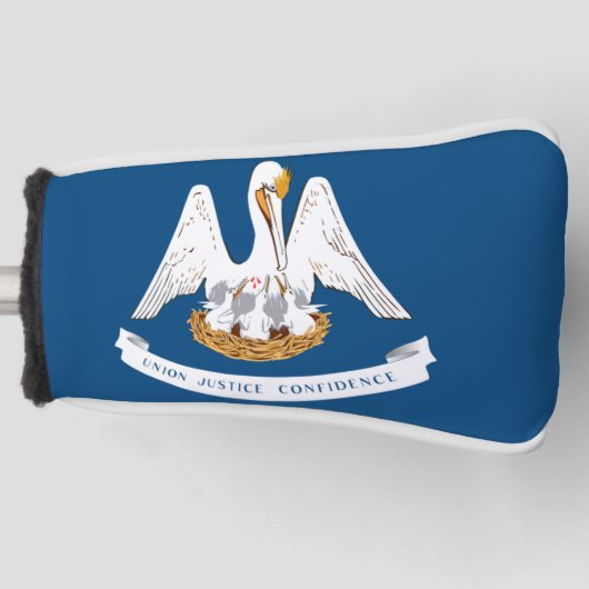 Louisiana Flag Golfheadcover (Voorkant)