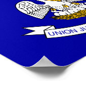 Louisiana Flag Poster (Hoek)