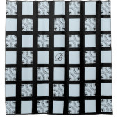 Louisiana Fleur De Lis Cajun Douane Showgordijn Douchegordijn (Voorkant)