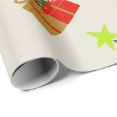 Louisiana Fleur De Lis Cajun kerstboom en Gift Cadeaupapier (Rol Hoek)