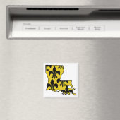 Louisiana Fleur de Lis Magneet (Insitu (Vaatwasser))