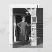 Louisiana Fortune Teller, 1938 Briefkaart (Voorkant / Achterkant)