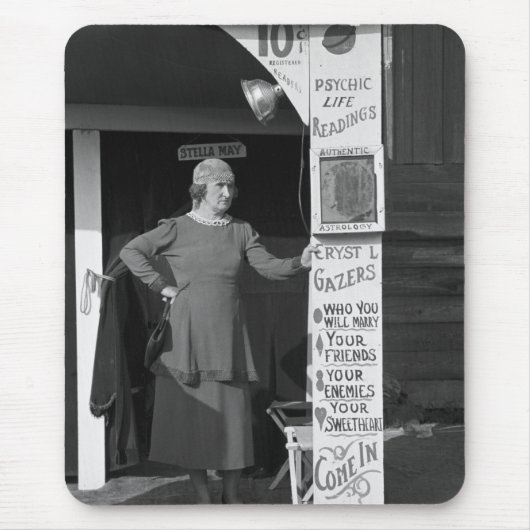 Louisiana Fortune Teller, 1938 Muismat (Voorkant)