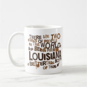 Louisiana (Funny) Gift Koffiemok (Links)