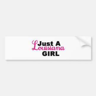 Louisiana Girl 2 Bumpersticker