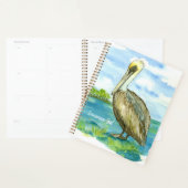 Louisiana Girl Oosterse Bruine Pelikaan Vogel Planner (Display)