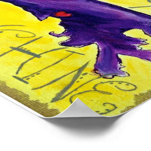 Louisiana heeft mijn hart poster (Hoek)