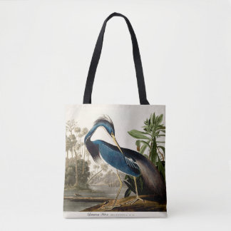 Louisiana Heron, 1834, Uit de vogels van Amerika Tote Bag