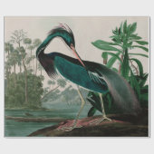 Louisiana Heron Birds of America Audubon Print Cadeaupapier (Vlak)