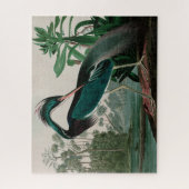 Louisiana Heron Birds of America Audubon Print Legpuzzel (Verticaal)
