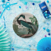 Louisiana Heron Birds of America Audubon Print Papieren Bordje (Feest)