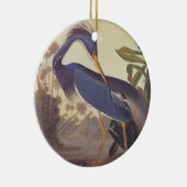 Louisiana Heron Circle-Ornament Keramisch Ornament (Rechts)