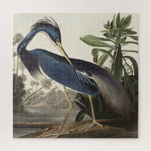 Louisiana Heron van de vogels van Amerika Legpuzzel (Verticaal)