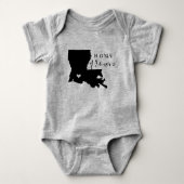 Louisiana Home Grown State T-shirt (Voorkant)
