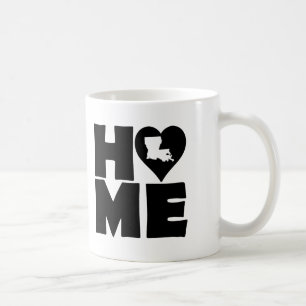 Louisiana Home Heart State Mok of Travel Mug