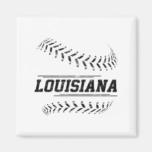 Louisiana honkbal staat trots team sport T-shirt Magneet