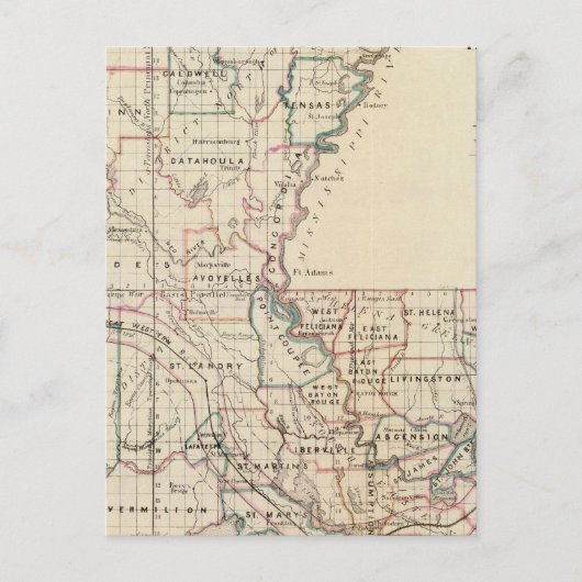 Louisiana II Briefkaart (Voorkant)