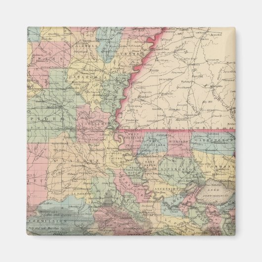 Louisiana II Magneet (Voorkant)