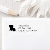 Louisiana in zwart-wit etiket (Insitu)